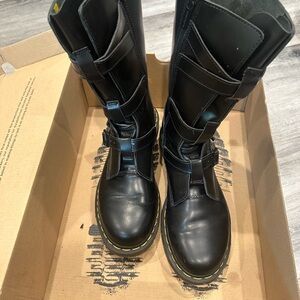 Rare Dr. Martens Blake Tall Leather Combat Boots